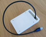 Wall box secure enclosure mount for izettle card reader