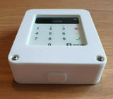 Wall box secure enclosure mount for Sumup Air card reader